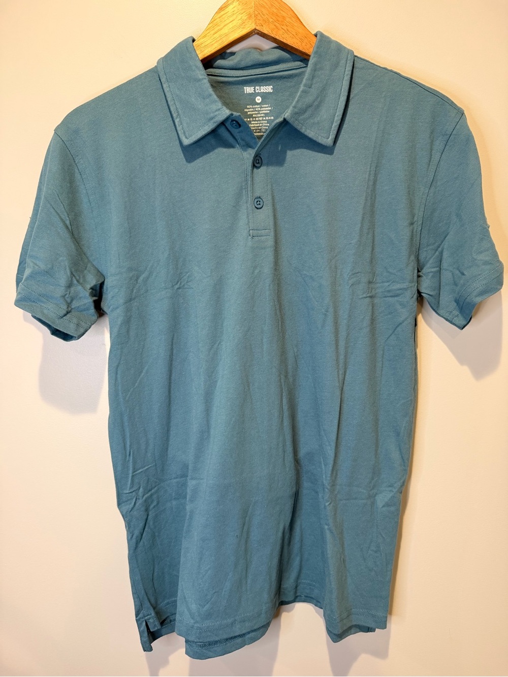 NEW True Classic : Sapphire Classic Polo Medium